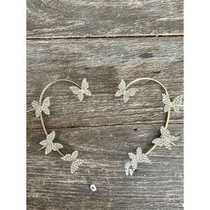 Gorgeous fashion jewelry butterfly ear clips